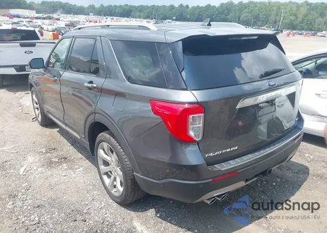 2020 Ford Explorer Platinum from USA, damaged, VIN 1FM5K8HC2LGA23185